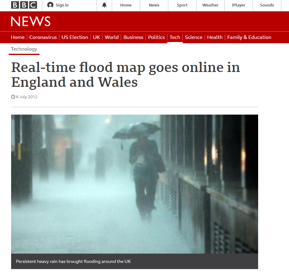 Flood Alerts BBC