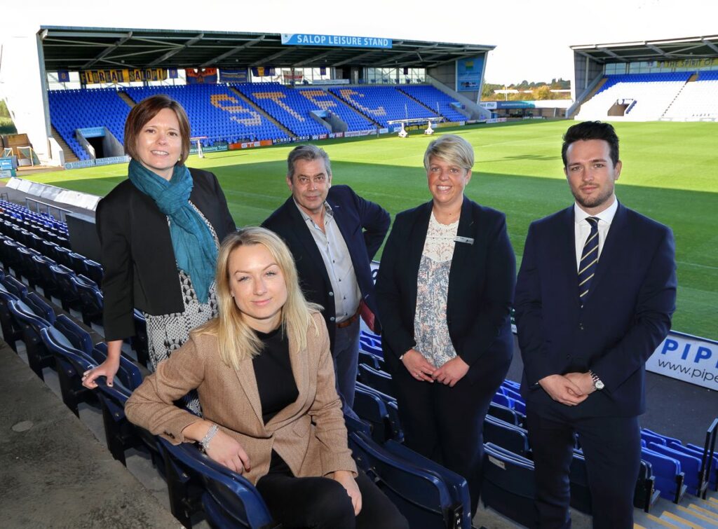 Rod Plummer at Shrewsbury Town Football Club