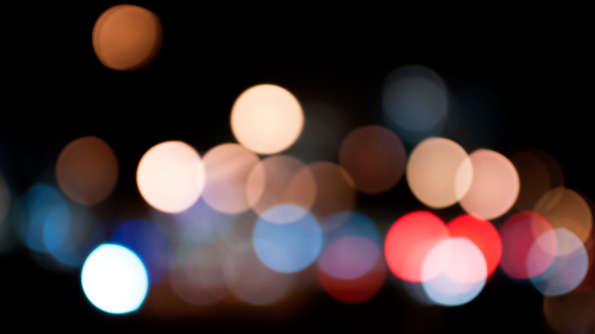 City Night Light Bokeh Original 332190