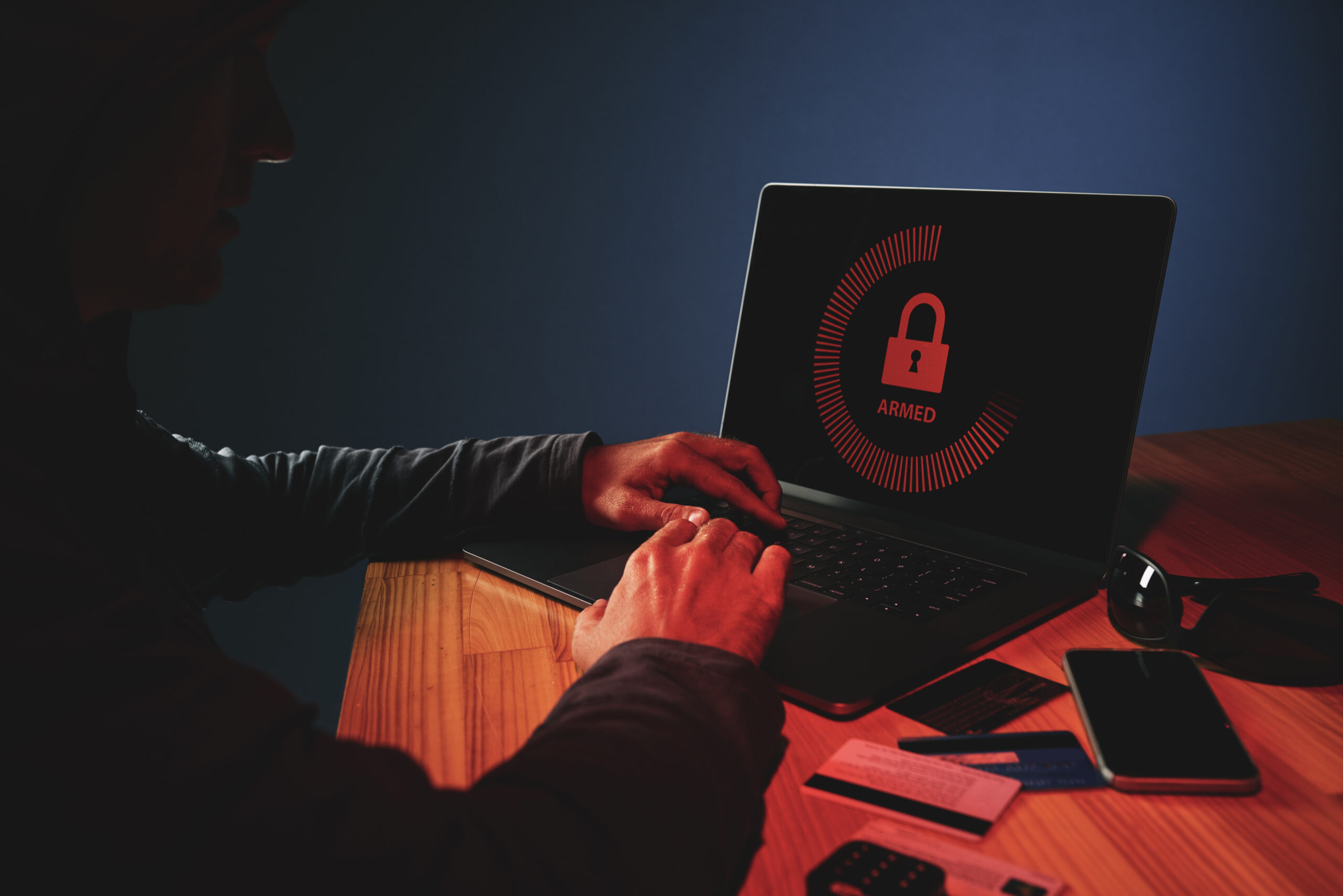 Criminal Hacking Password On Laptop Original 520601